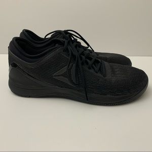 Reebok Nano Black Crossfit Cross Trainer Gym Shoes